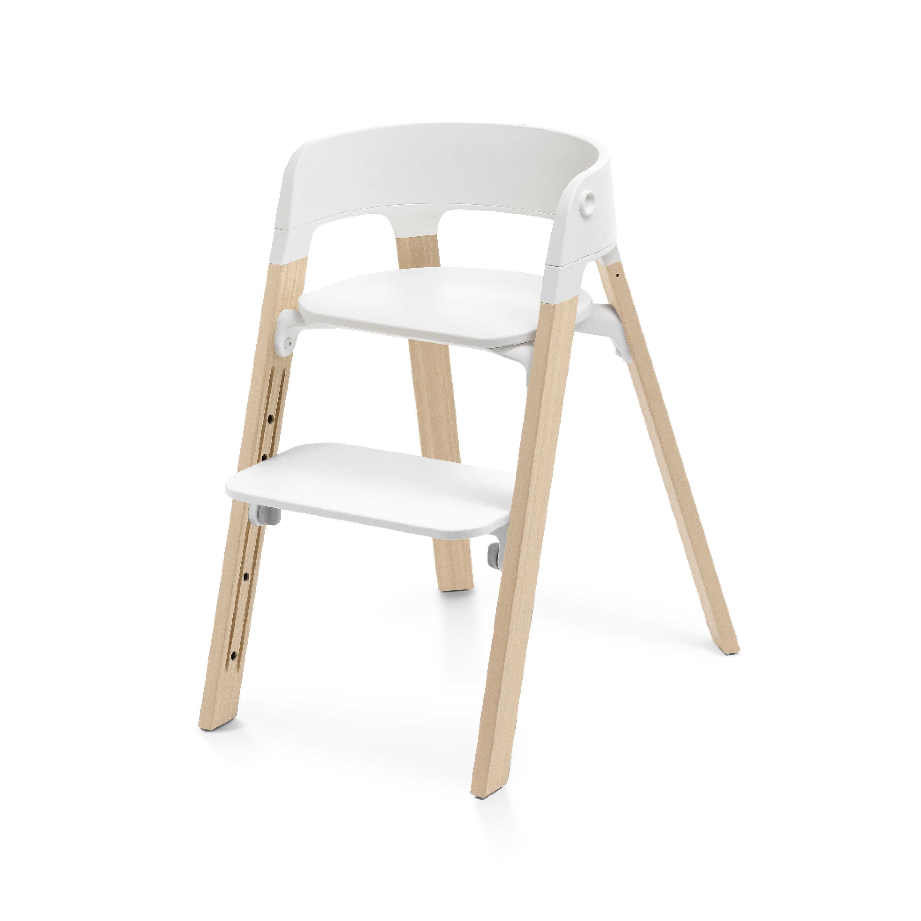 Trona Steps™, Blanco/Natural, mainview galería de imágenes 10