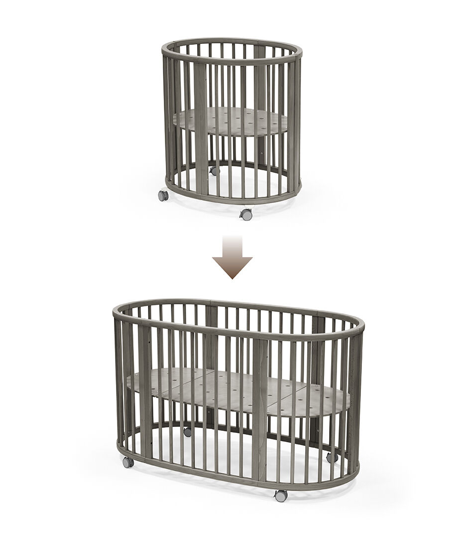 Stokke® Sleepi™ Bed Extension Hazy Grey, Hazy Grey, mainview