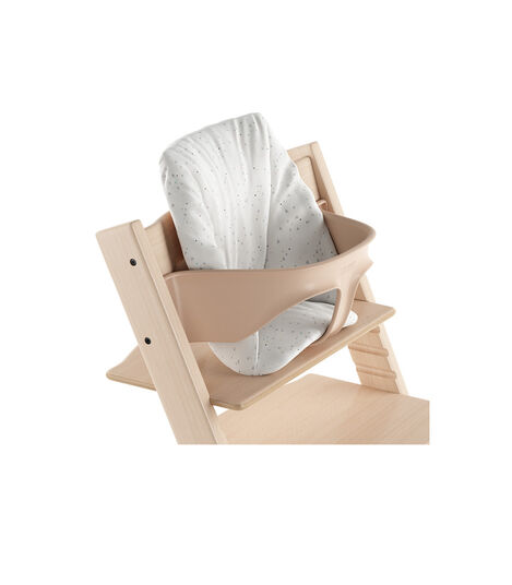 Tripp Trapp® Natural with Baby Set and Baby Cushion Sweet Hearts. Close-up. view 2