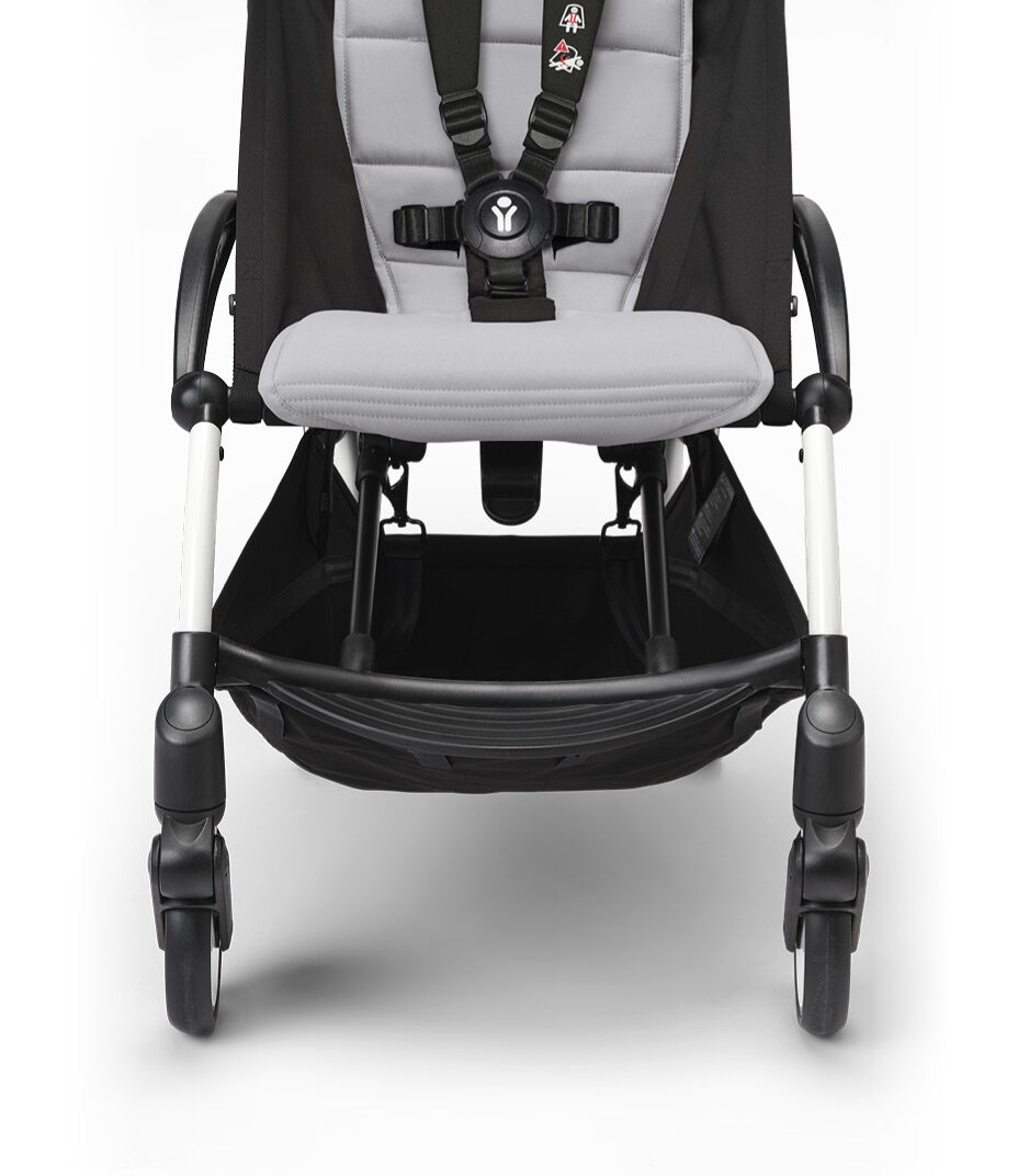 Stokke® YOYO³ stroller from 6 months, Stone with White Frame, mainview galery image 10
