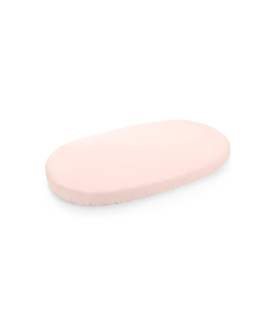Stokke® Sleepi™ Fitted Sheet. Peachy Pink. view 3