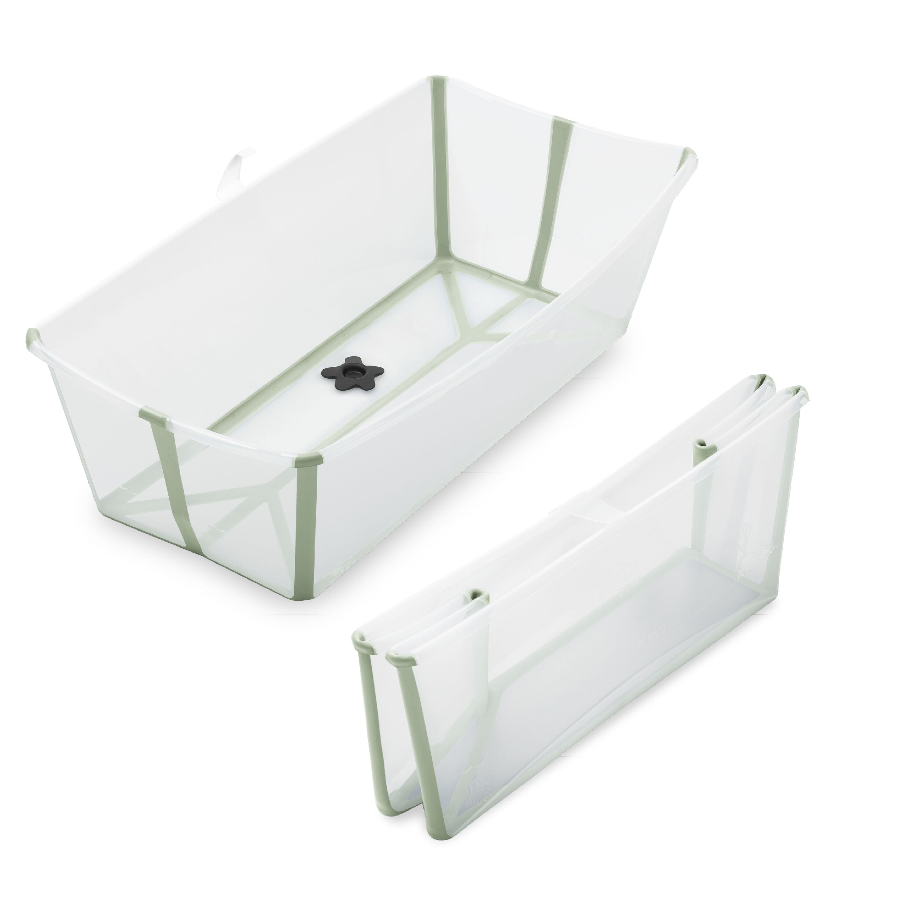 Stokke® Flexi Bath ® X-Large Transparent Green, Transparent Green, mainview