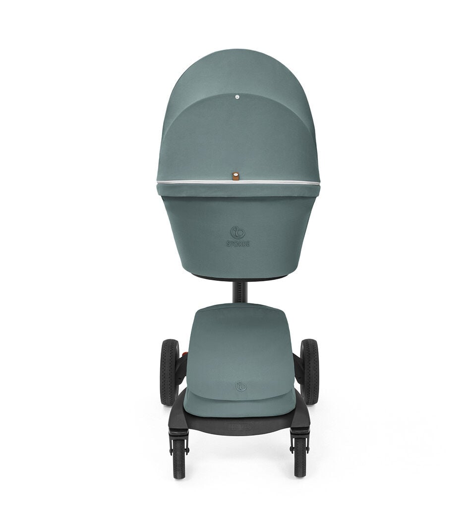 Stokke® Xplory® X Cool Teal. Carry Cot, rear. galery image 6