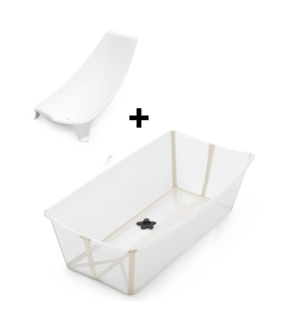 Stokke® Flexi Bath®  X-Large. Sandy Beige. Newborn Support.  galery image 4
