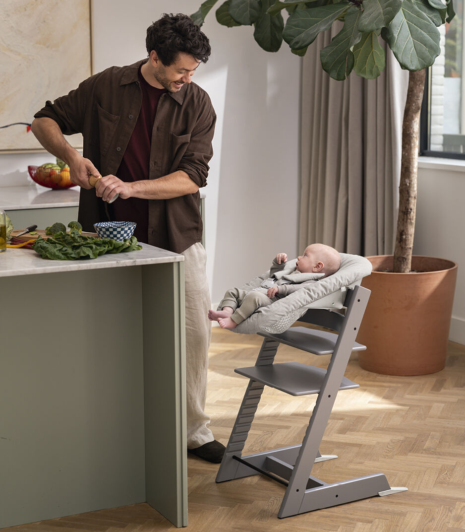 Transat Bebe Baby Set Tripp Trapp Stokke, Gris Brume - Transformez La Chaise Tripp Trapp En Chaise-haute Bébé - Siège Amovible Pour Les 6-36 Mois (compatible Avec Modèles Tripp Trapp Sortis Après Transat Bebe Baby Set Tripp Trapp Stokke, Gris Brume - Transformez La Chaise Tripp Trapp En Chaise-haute Bébé - Siège Amovible Pour Les 6-36 Mois (compatible Avec Modèles Tripp Trapp Sortis Après