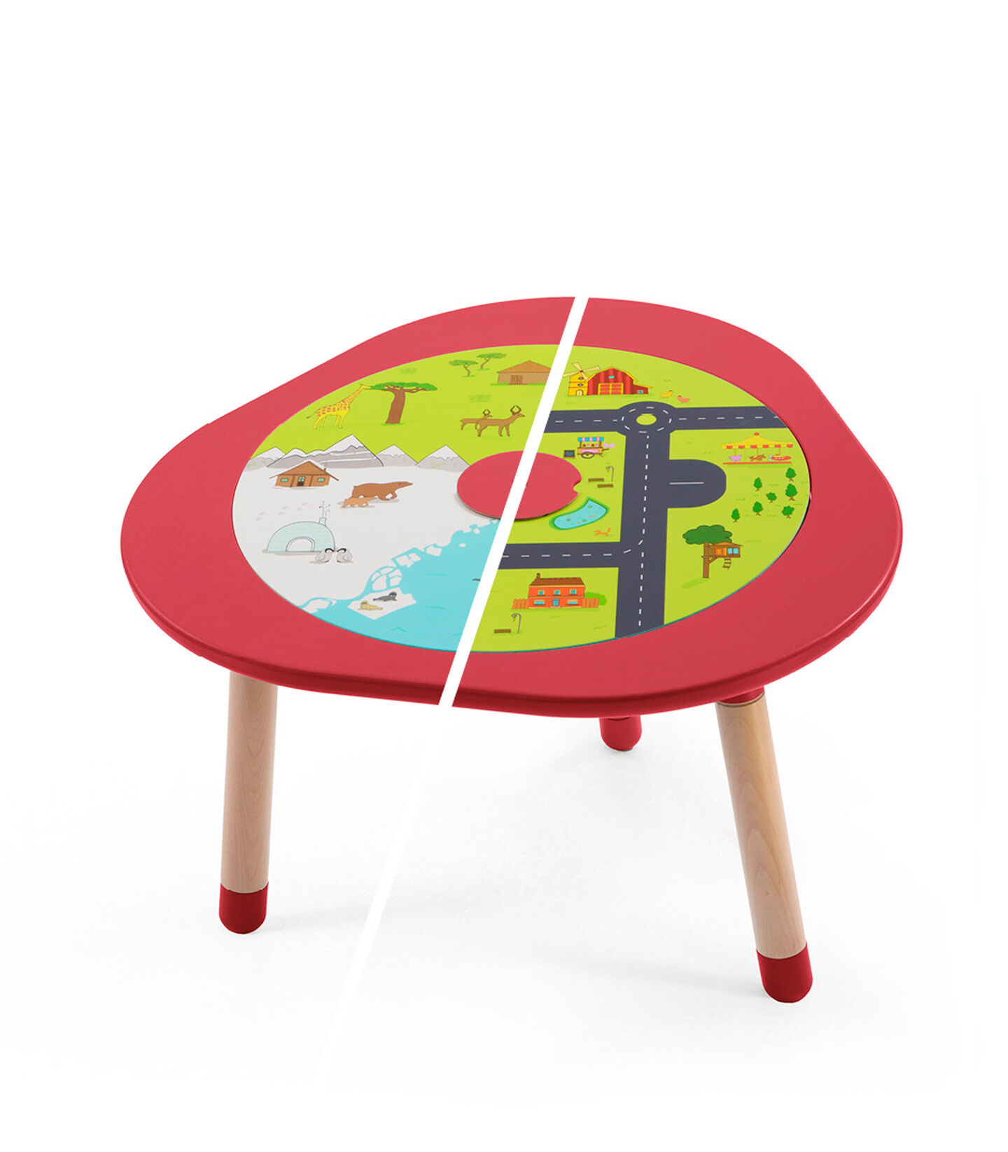Stokke® MuTable™ in Cherry, Cherry, mainview view 4