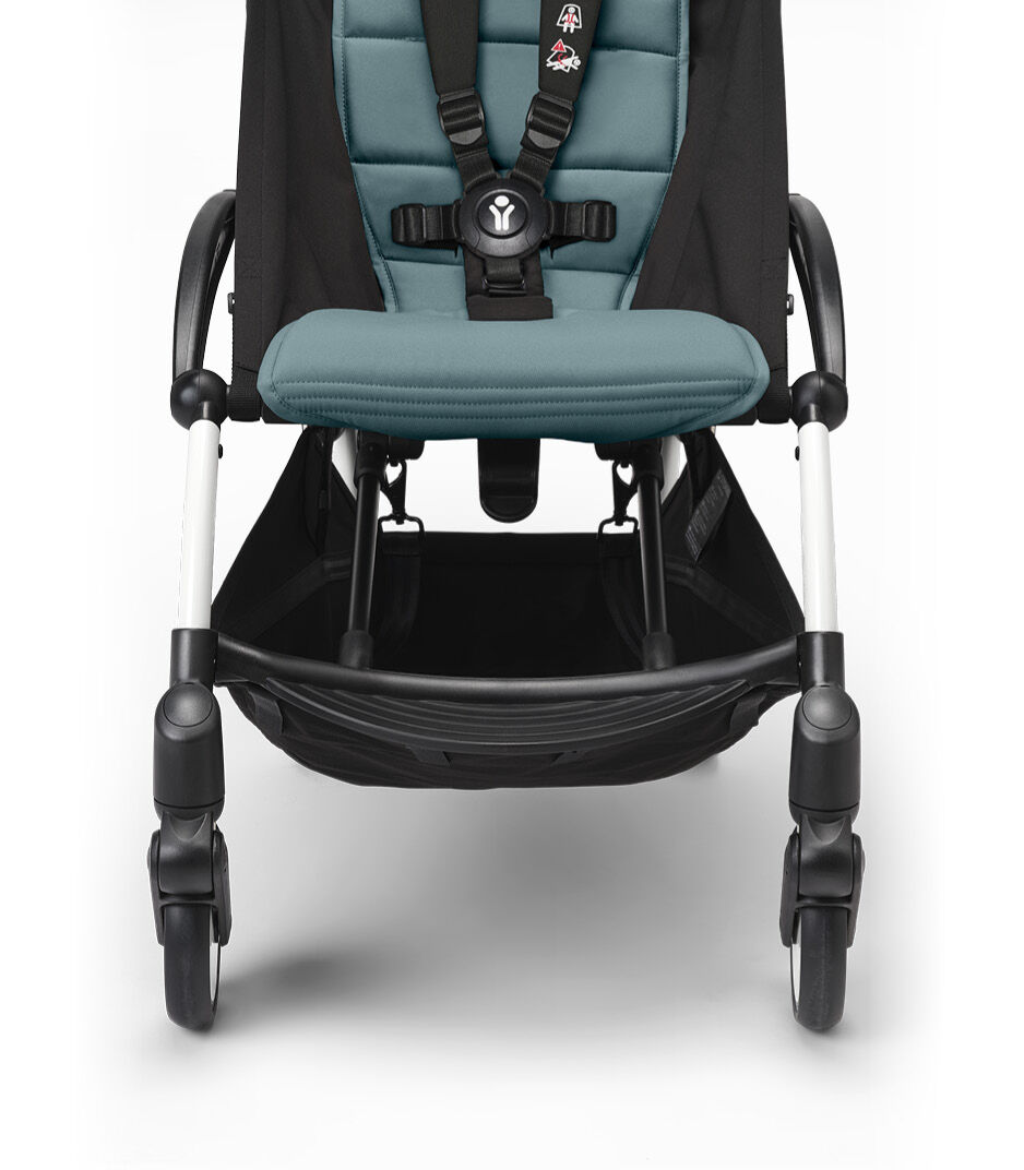 YOYO³ stroller from 6 months, Aqua with White Frame, mainview galery image 9