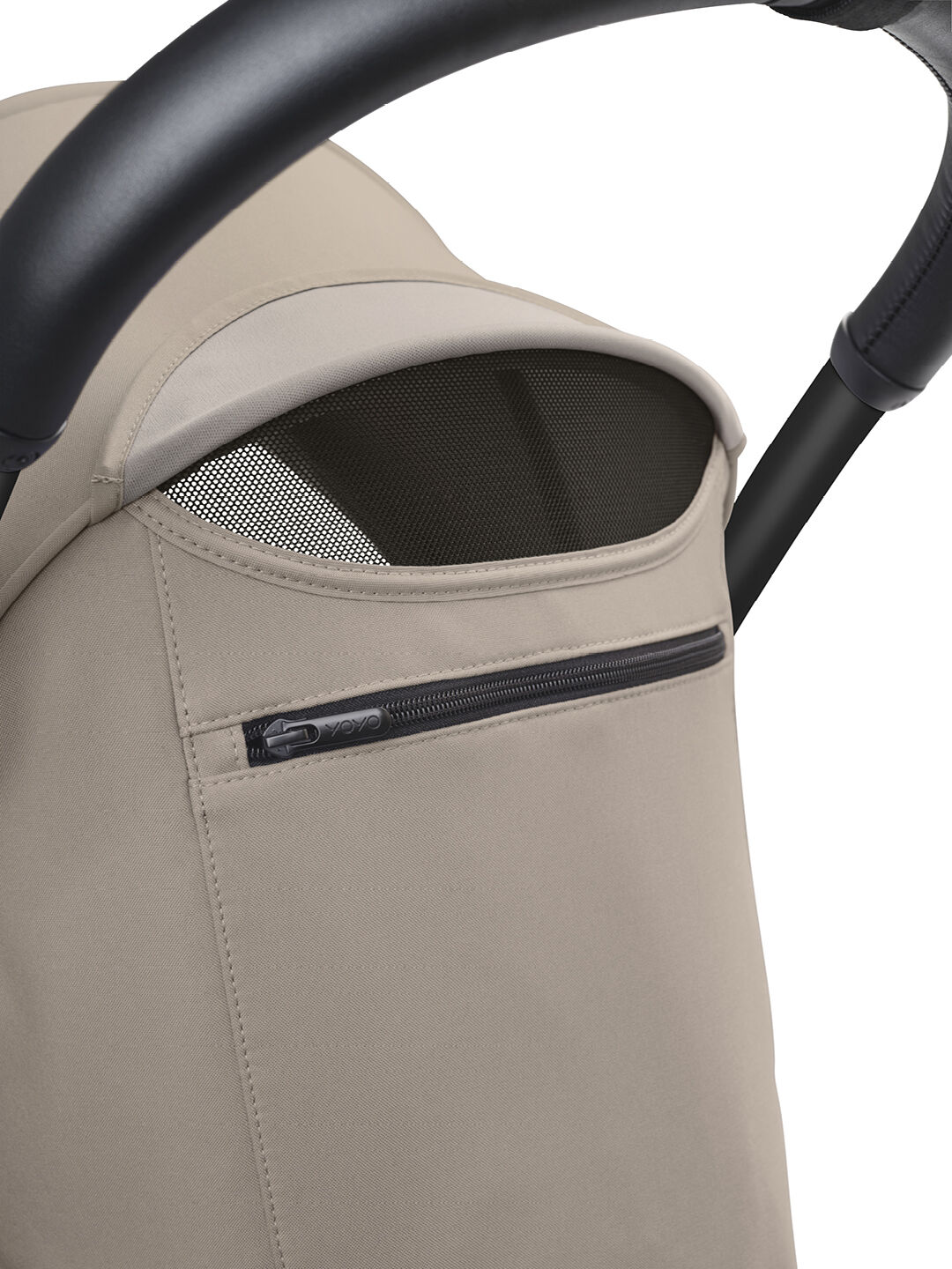 YOYO³ stroller from 6 months, Taupe with Black Frame, mainview galery image 13