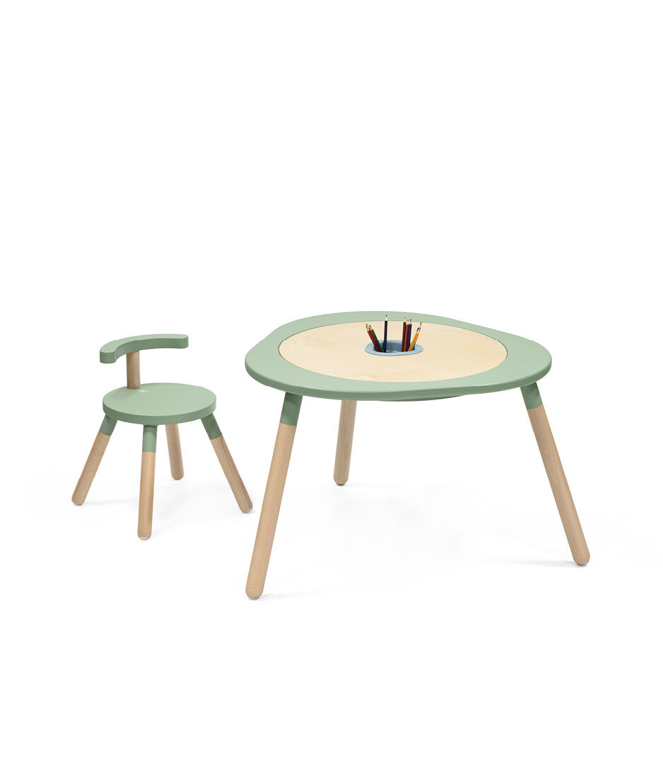Gobelet de rangement Stokke® MuTable™ V2, Bleu ardoise, mainview Image de la galerie 3