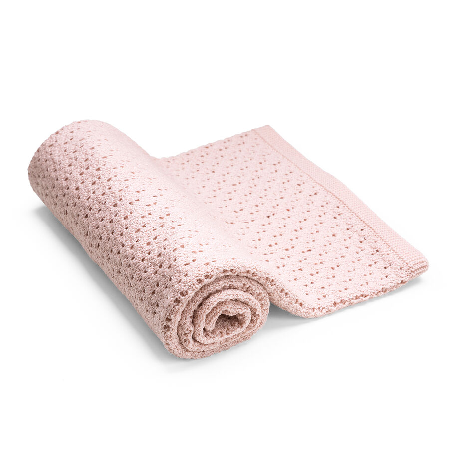 Stokke® Blanket Merino Wool, Pink, mainview view 11