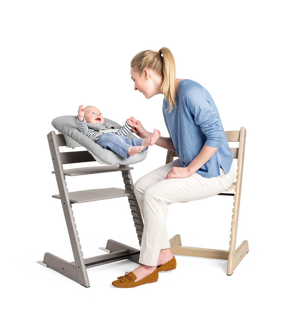 stokke high chair newborn