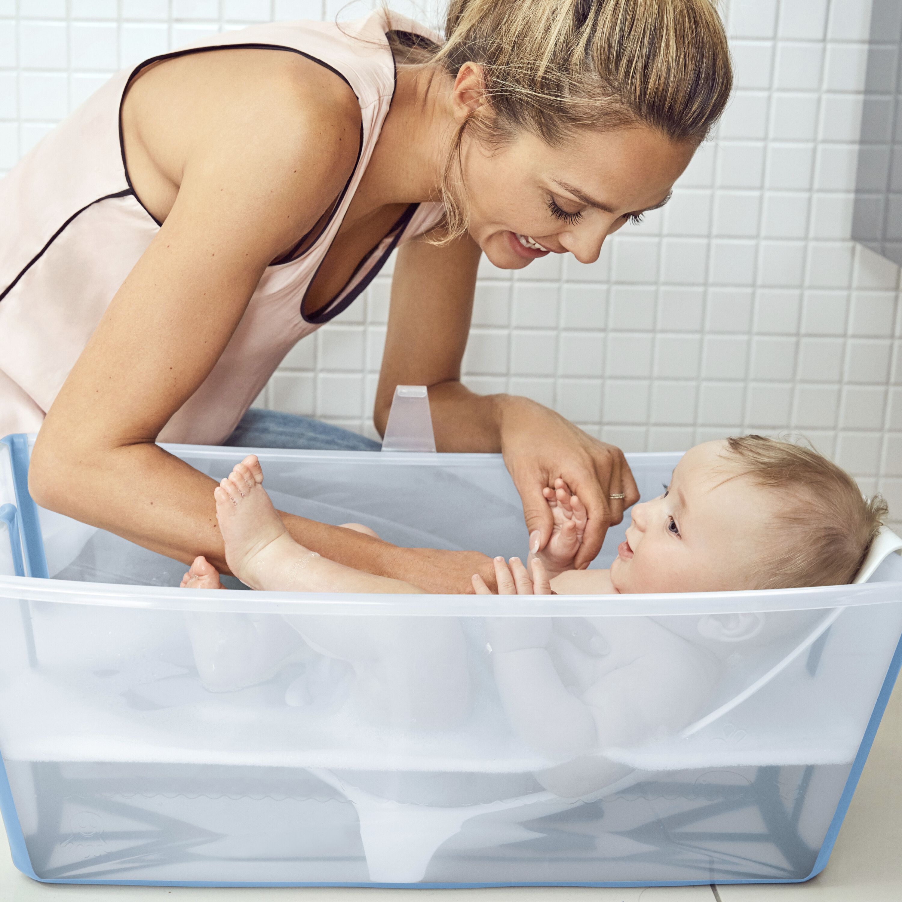 Stokke® Flexi Bath® Bundle Sandy Beige, Sandy Beige, mainview