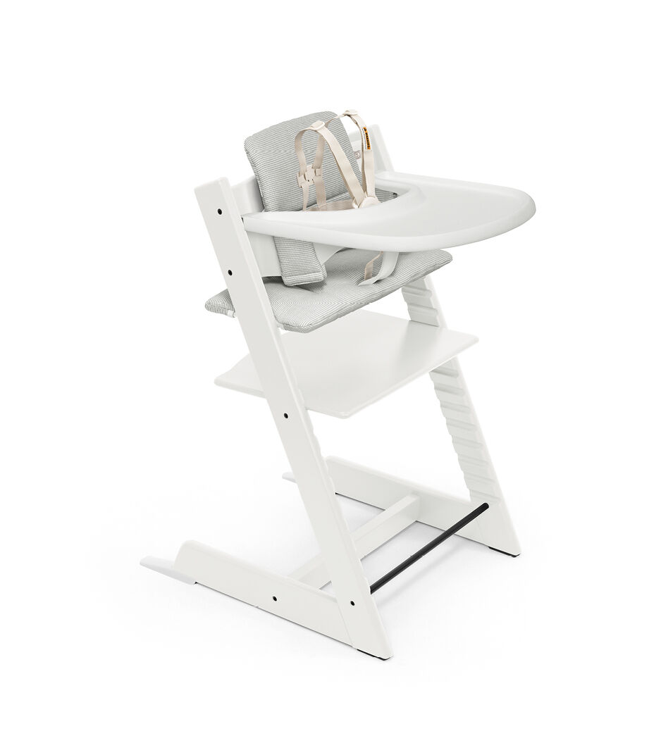 Tripp Trapp®, White, Nordic Grey Cushion + Newborn, mainview galery image 3