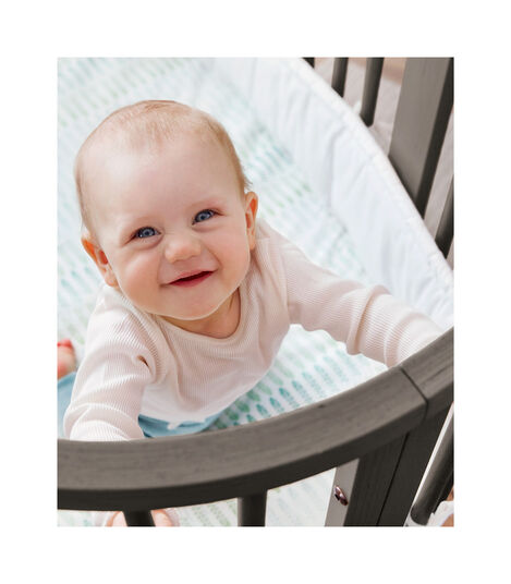 Stokke® Sleepi™ Mini Hazy Grey, Grigio Opaco, mainview view 4