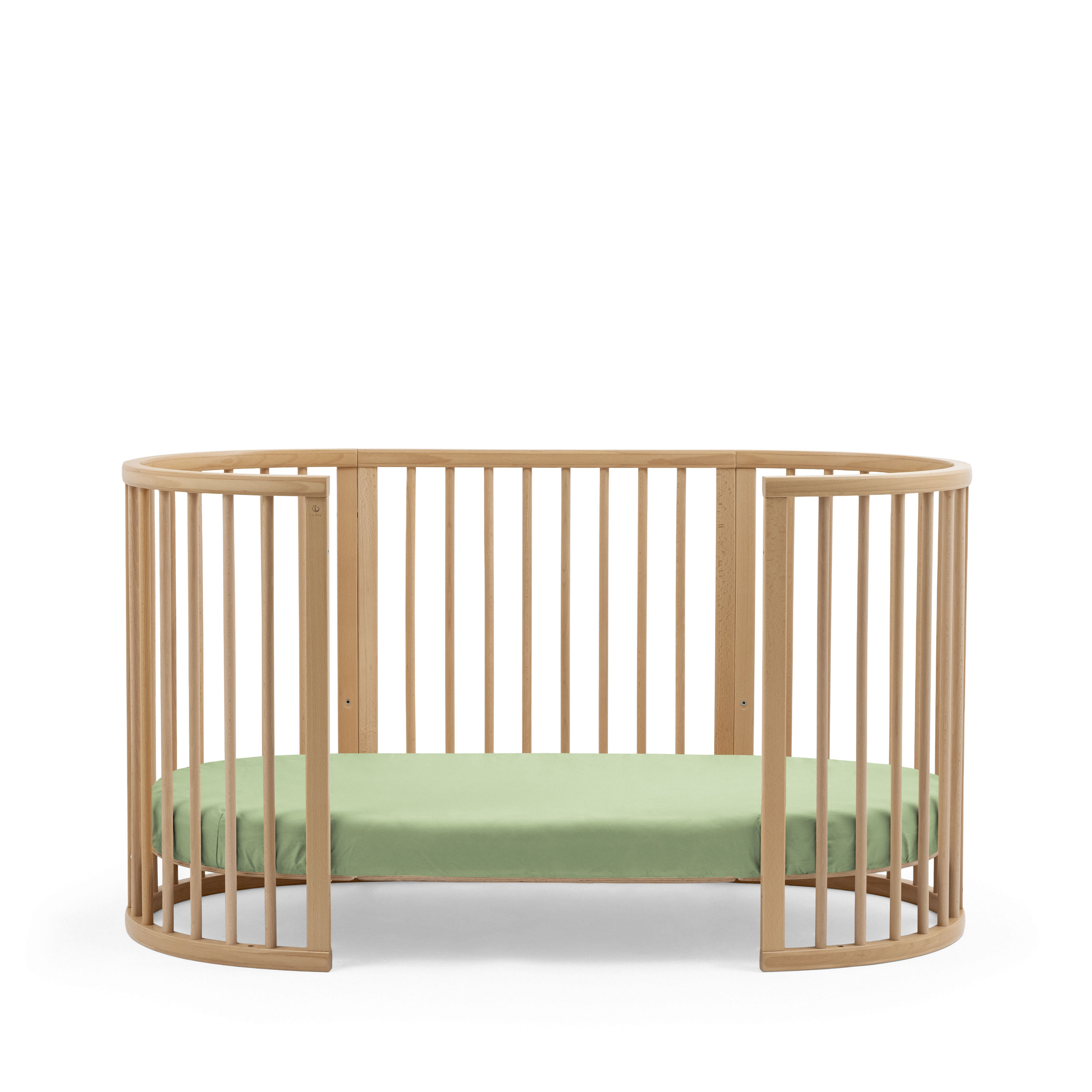 Drap-housse Stokke® Sleepi™, Sage Green, mainview Image de la galerie 2