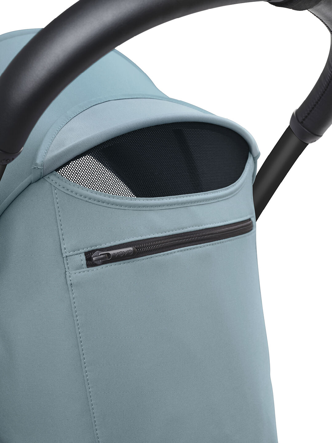 Stokke® YOYO³ stroller from 6 months, Aqua with Black Frame, mainview 圖庫圖像 11