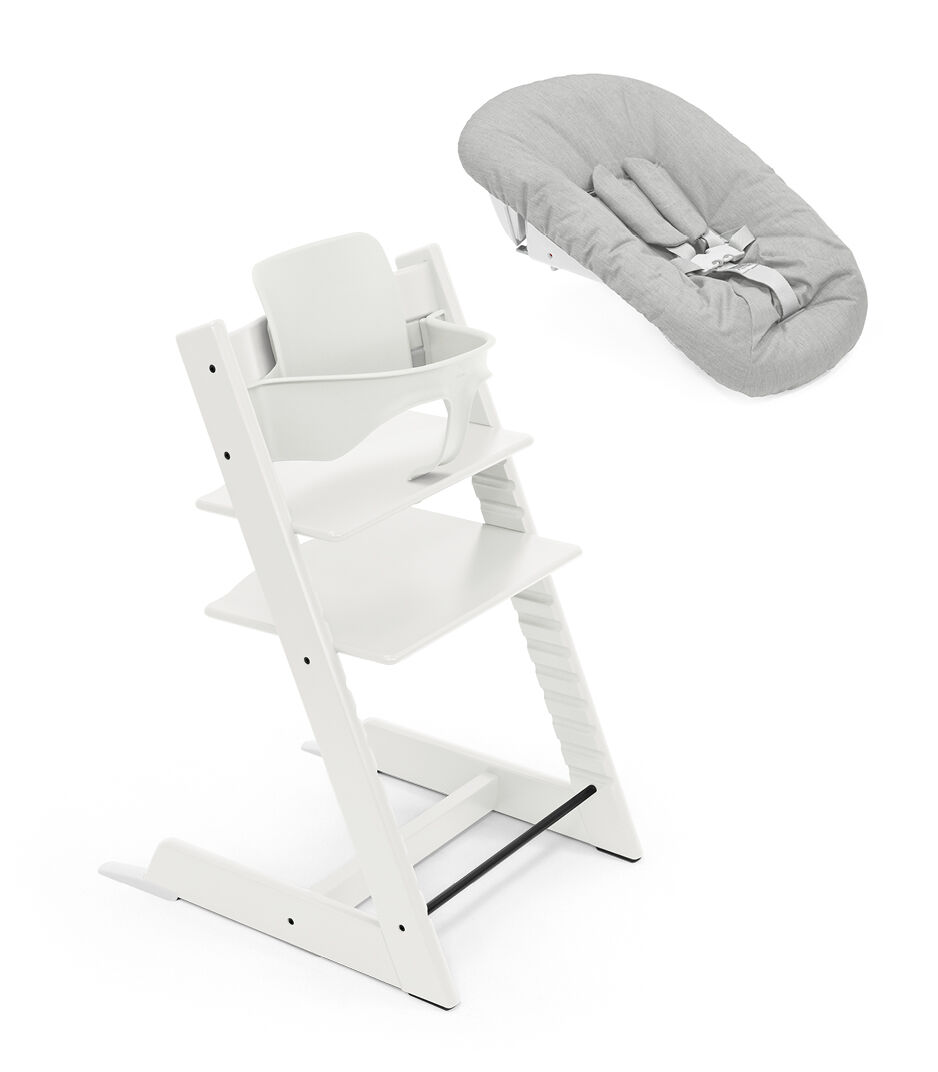 Tripp Trapp Newborn Complete Bundle. Tripp Trapp Chair with Baby Set and Newborn Set. galery image 11