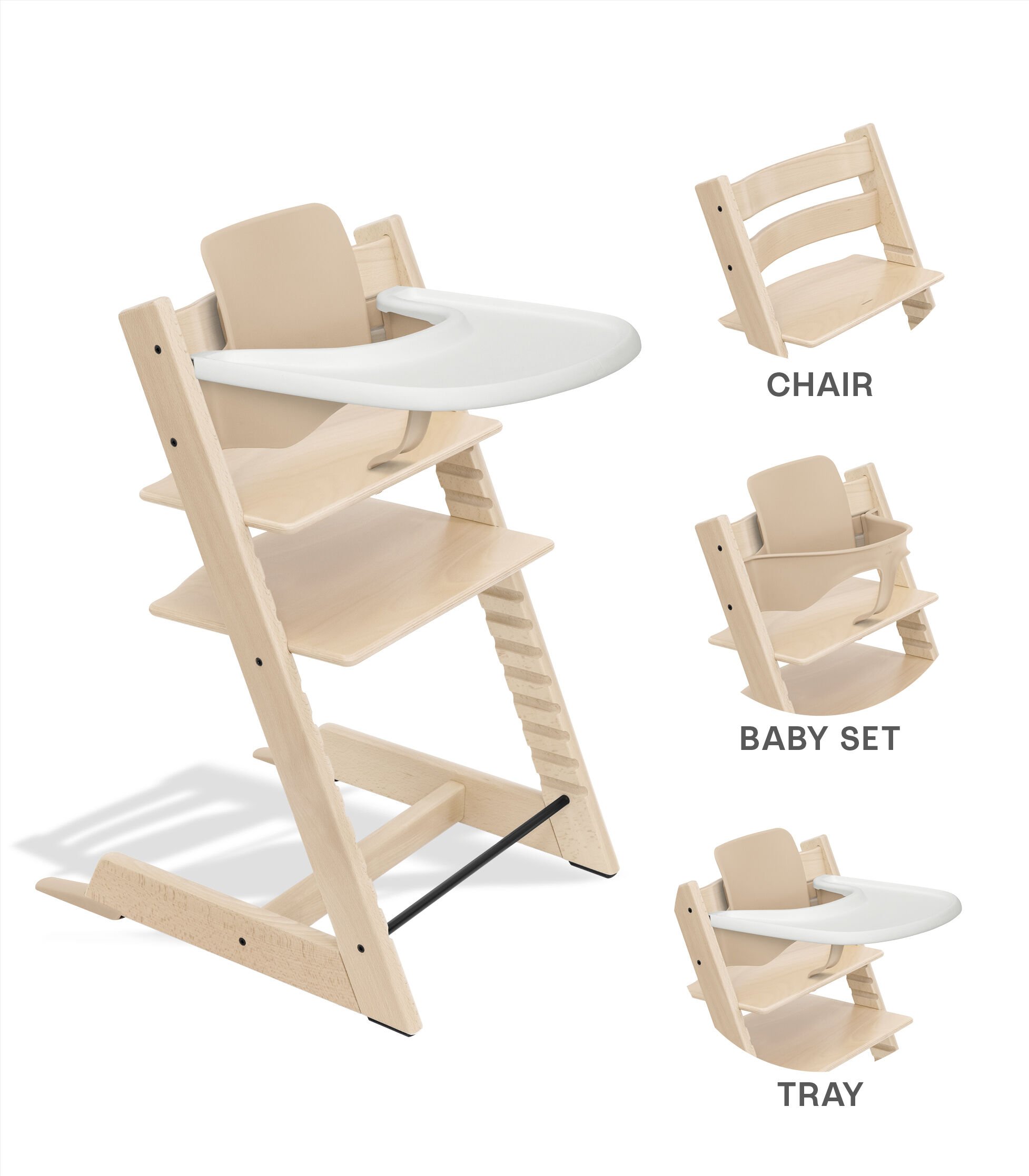 Tripp Trapp® Bundle + Stokke®-bricka, , mainview galleribild 1