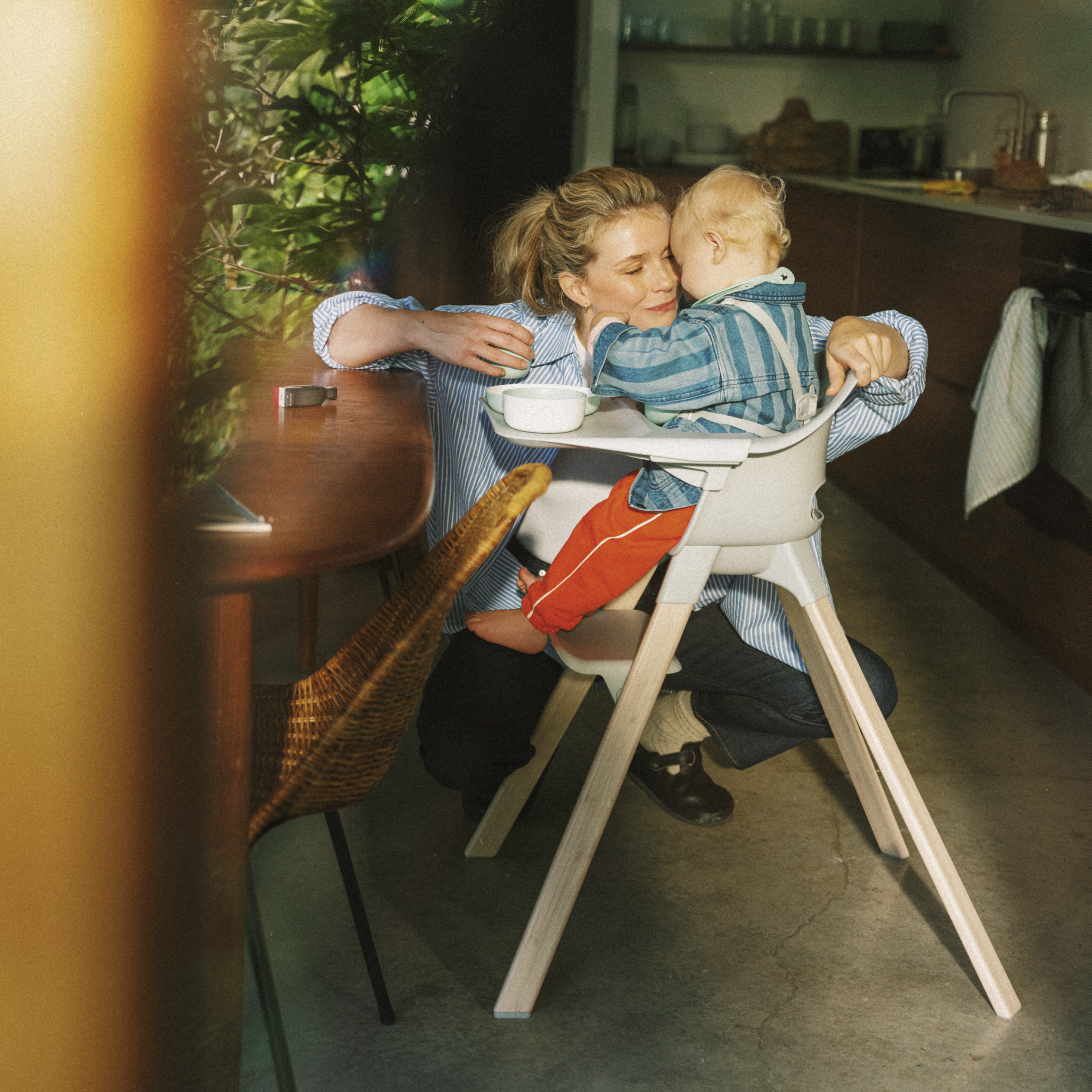 Clikk™ Highchair, Cloud Grey, mainview galery image 6