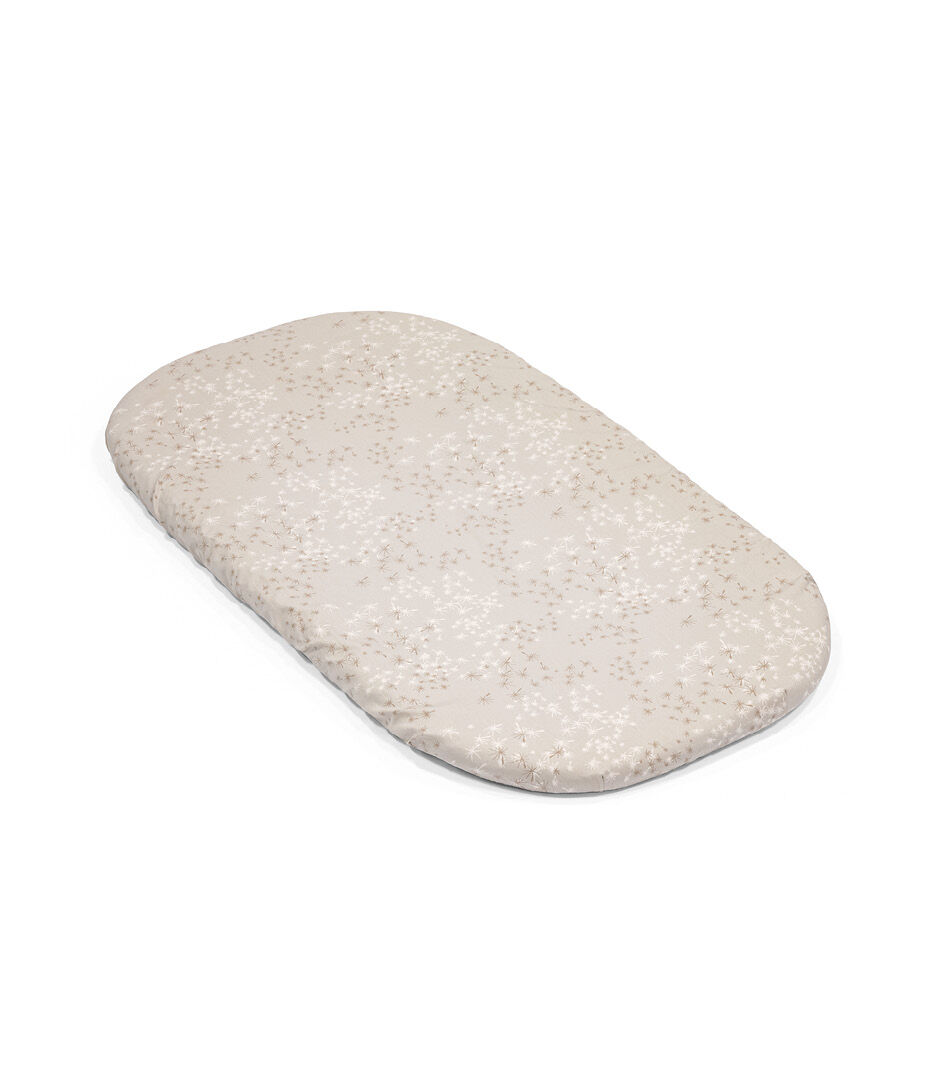 Stokke® Snoozi™ 床笠, 蒲公英米色 / 香草奶油色, mainview 图库图像 5
