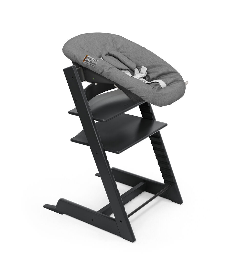 Tripp Trapp®, Black, Nordic Grey Cushion + Newborn, mainview galery image 2