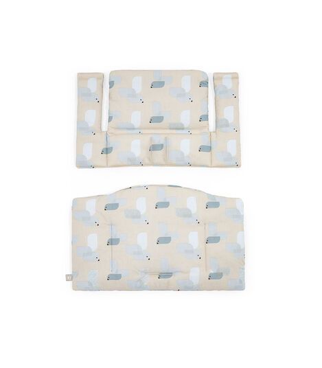 Tripp Trapp® Classic Cushion Birds Blue OCS, Birds Blue, mainview view 3