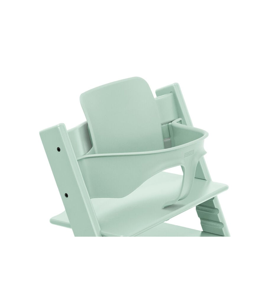 Tripp Trapp® Chair Soft Mint, Beech, with Baby Set. view 17