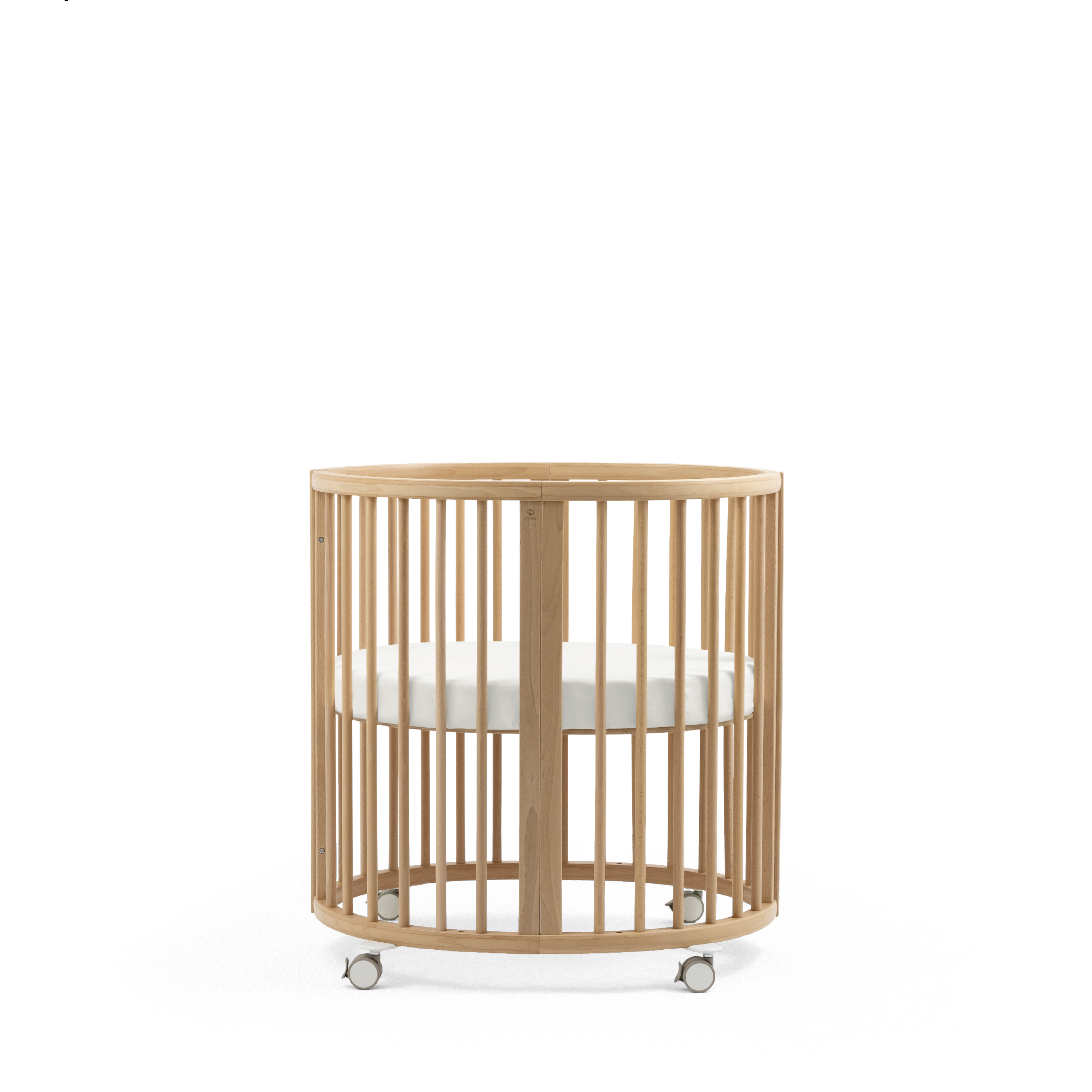 Drap-housse Stokke® Sleepi™ Mini, Blanc, mainview Image de la galerie 4