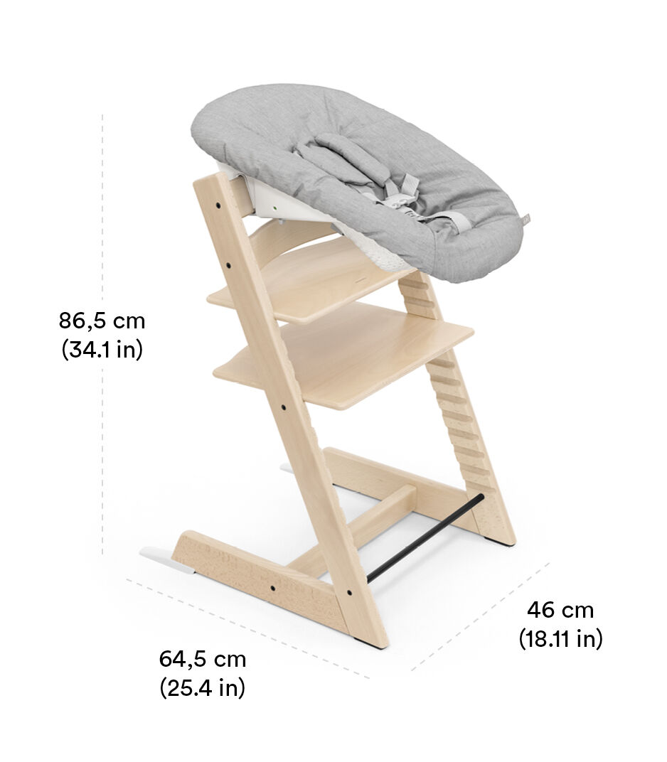 Tripp Trapp® Natural Newborn Bundle view 1
