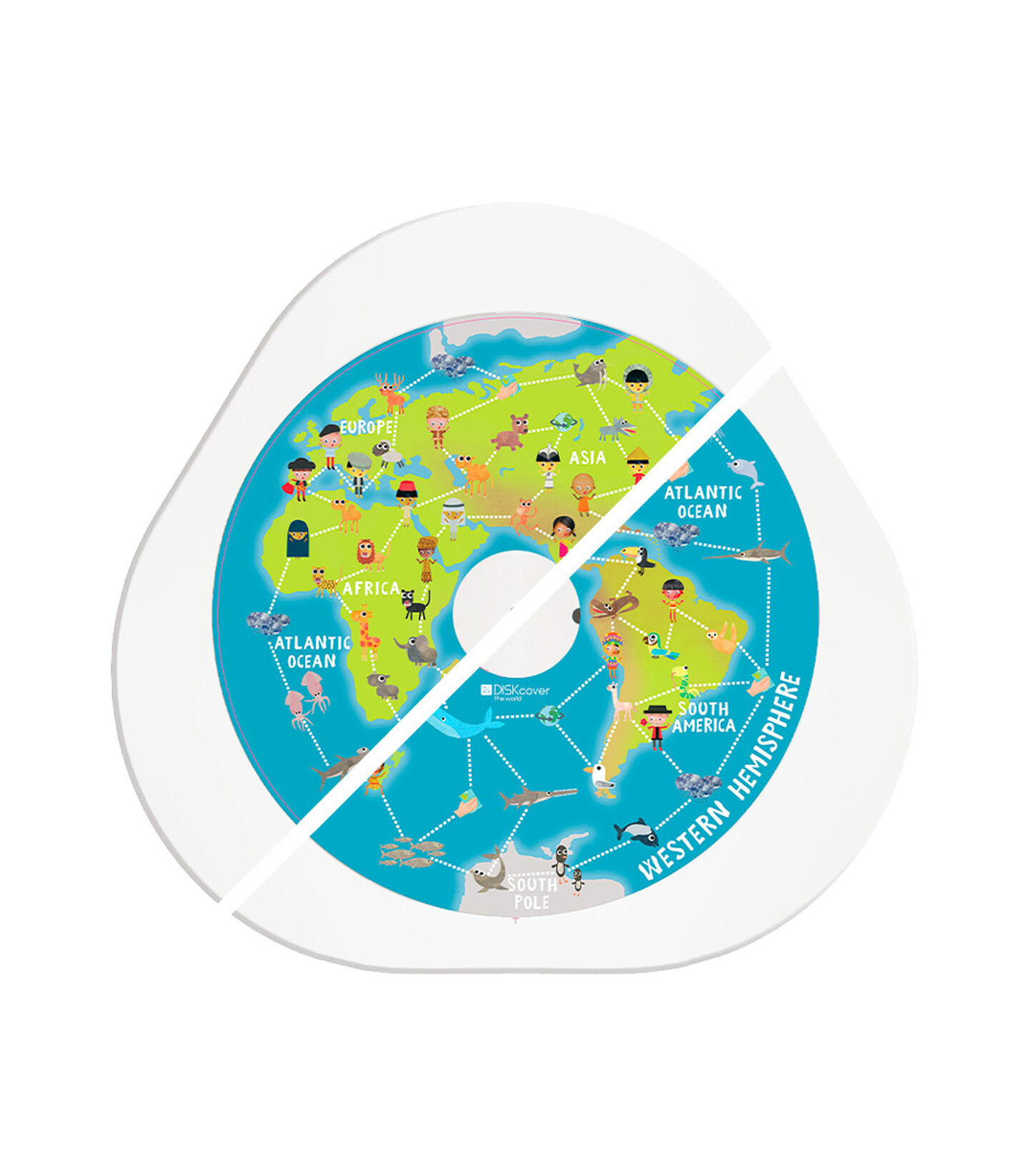 Stokke® MuTable™ DISKcover V1, We are the World, mainview view 3