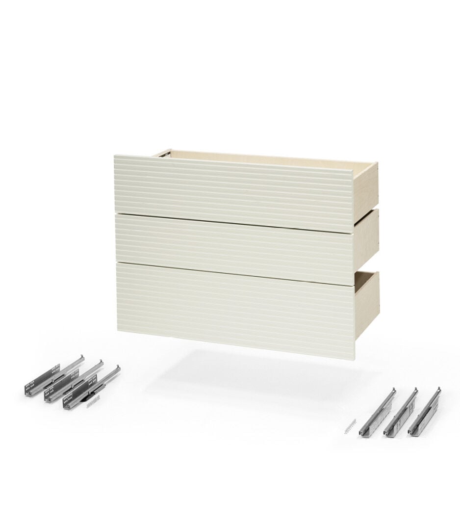 Stokke® Sleepi™ Dresser. Drawer kit, White. galery image 1