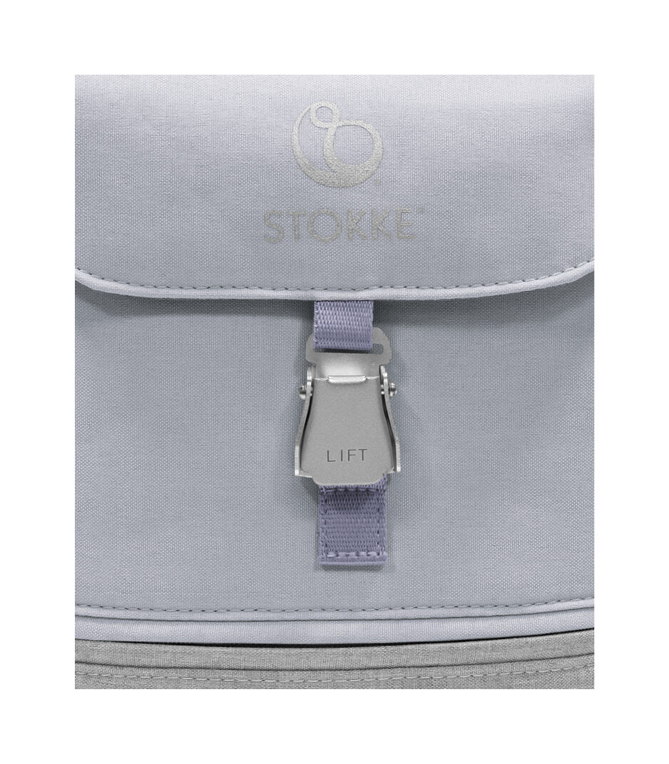 Stokke® JetKids™ BackPack, Arctic Blue. Close-up. galery image 11