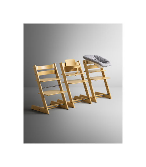 Tripp Trapp® Chair Sunflower Yellow grow line view 2