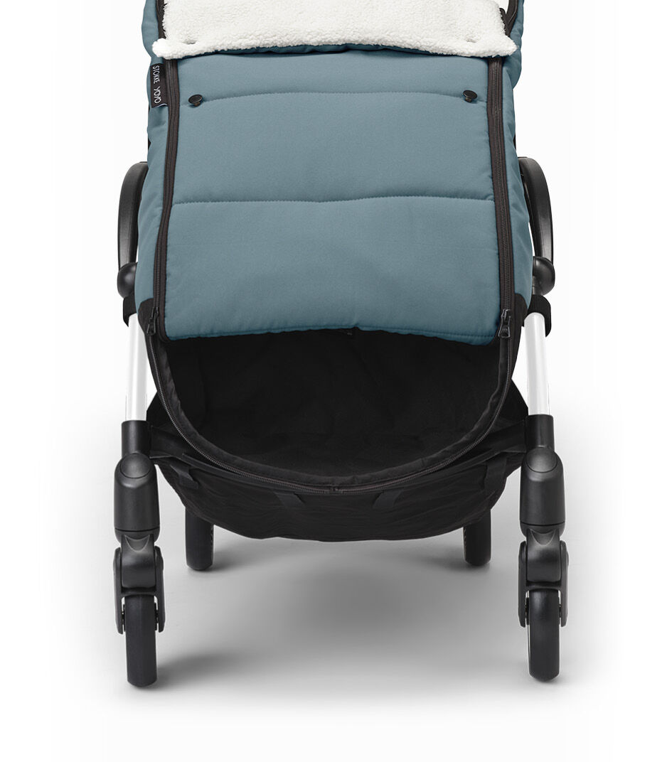 Sacco Coprigambe Imbottito Impermeabile Per Passeggino BabyStyle Oyster Jule - Blu Oceano