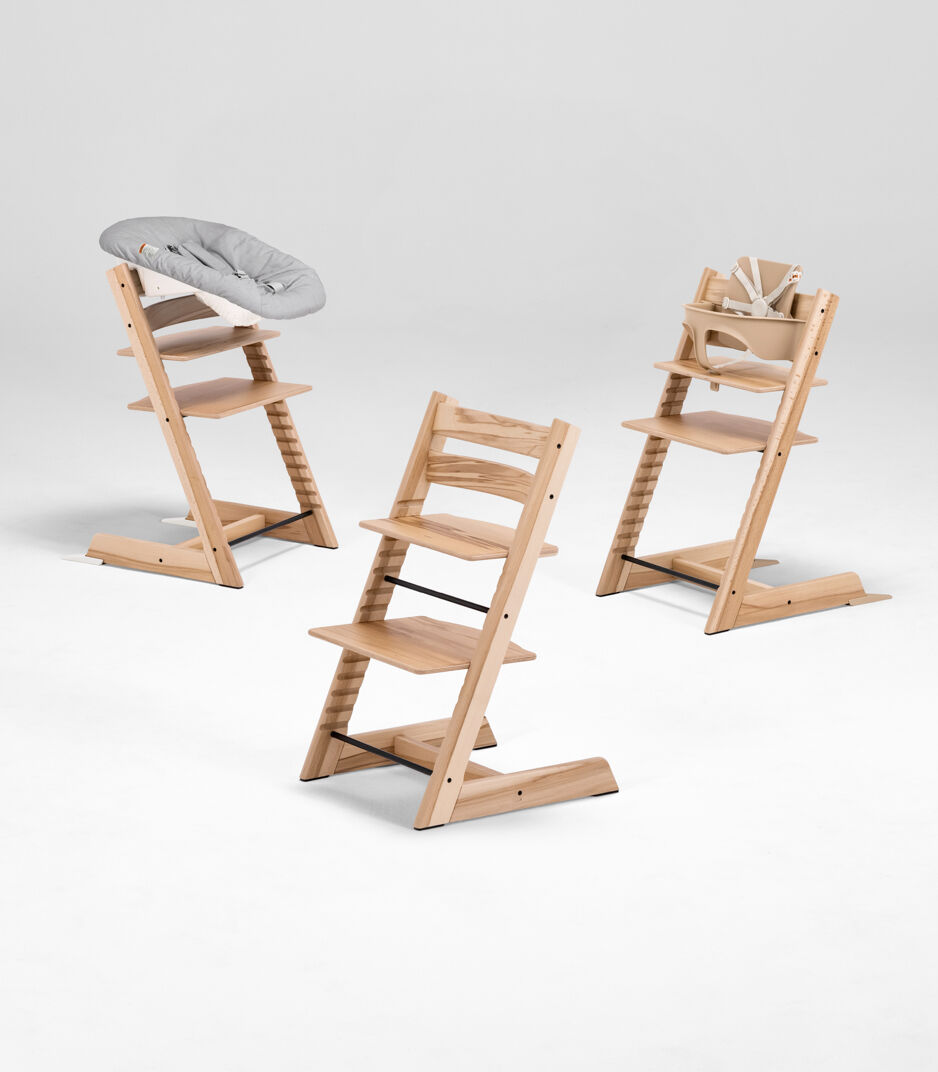 Tripp Trapp® Wild Wood Natural collection. Chair, Newborn Set and Baby Set. US variant. galery image 9