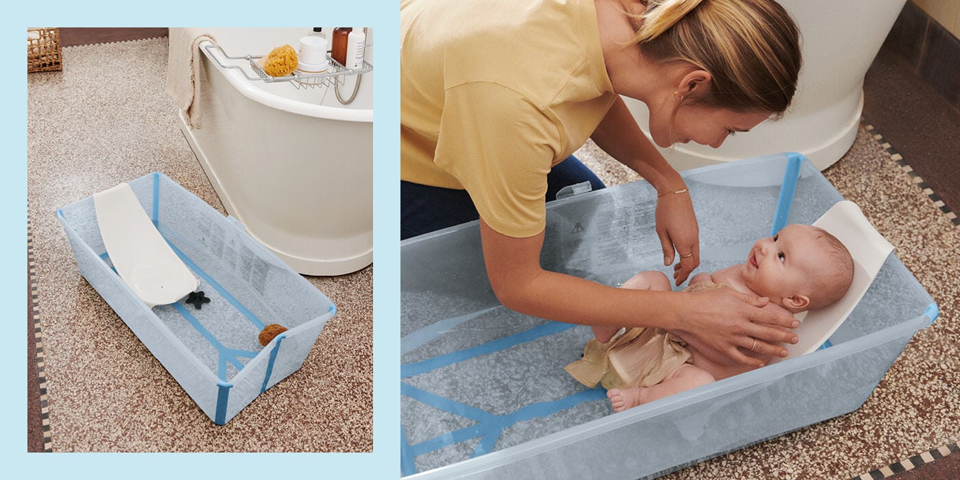 Infant Tub Stokke Flexi Bath Support Foldable Baby Bath Tub Stokke Flexi  XL Bundle Stokke Online Shop
