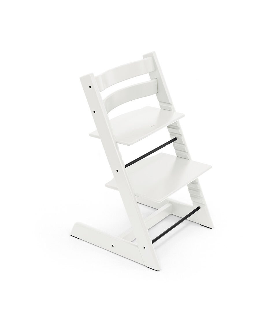 Tripp Trapp® chair White, Beech Wood. galery image 1