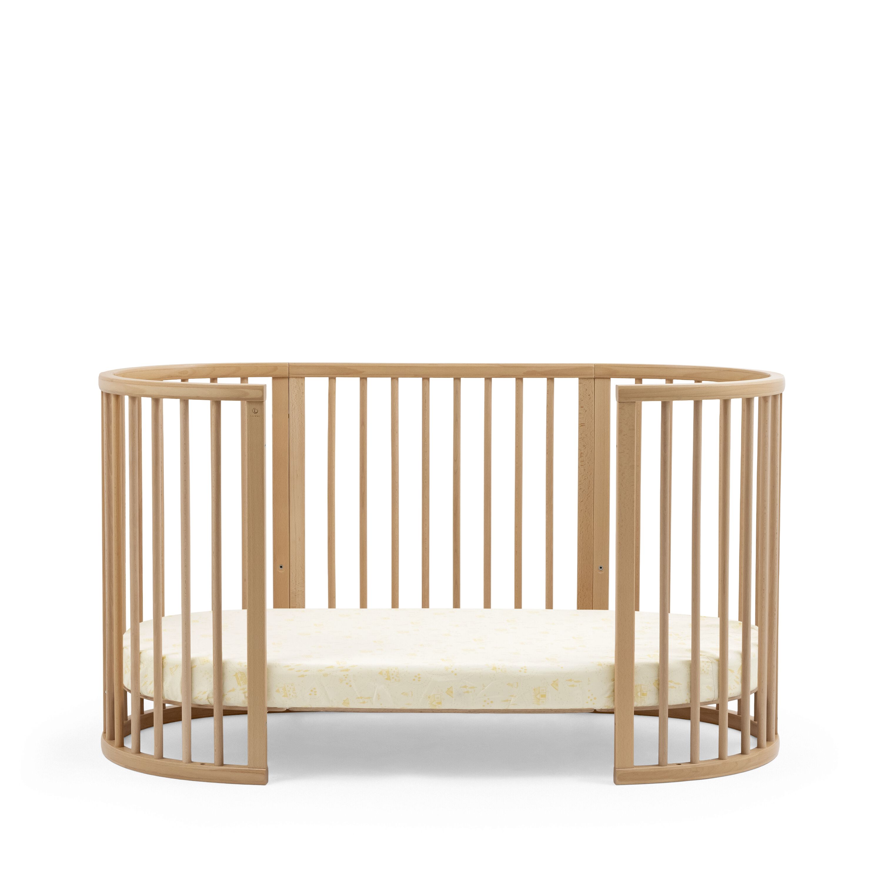 Drap de lit Stokke® Sleepi™ Jaune coucher de soleil, Sunset Yellow Map, mainview