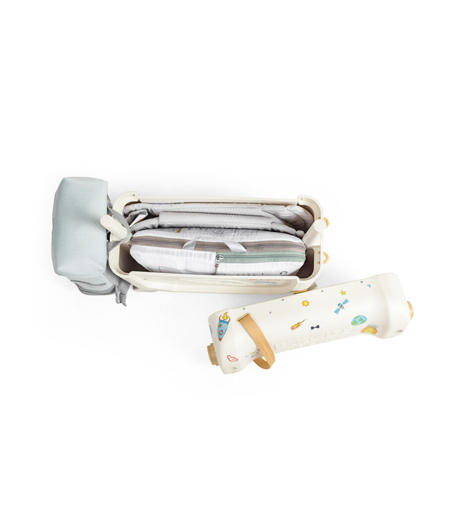 JetKids™ de Stokke® CloudSleeper™ Cama hinchable infantil, Blanco, mainview galería de imágenes 11
