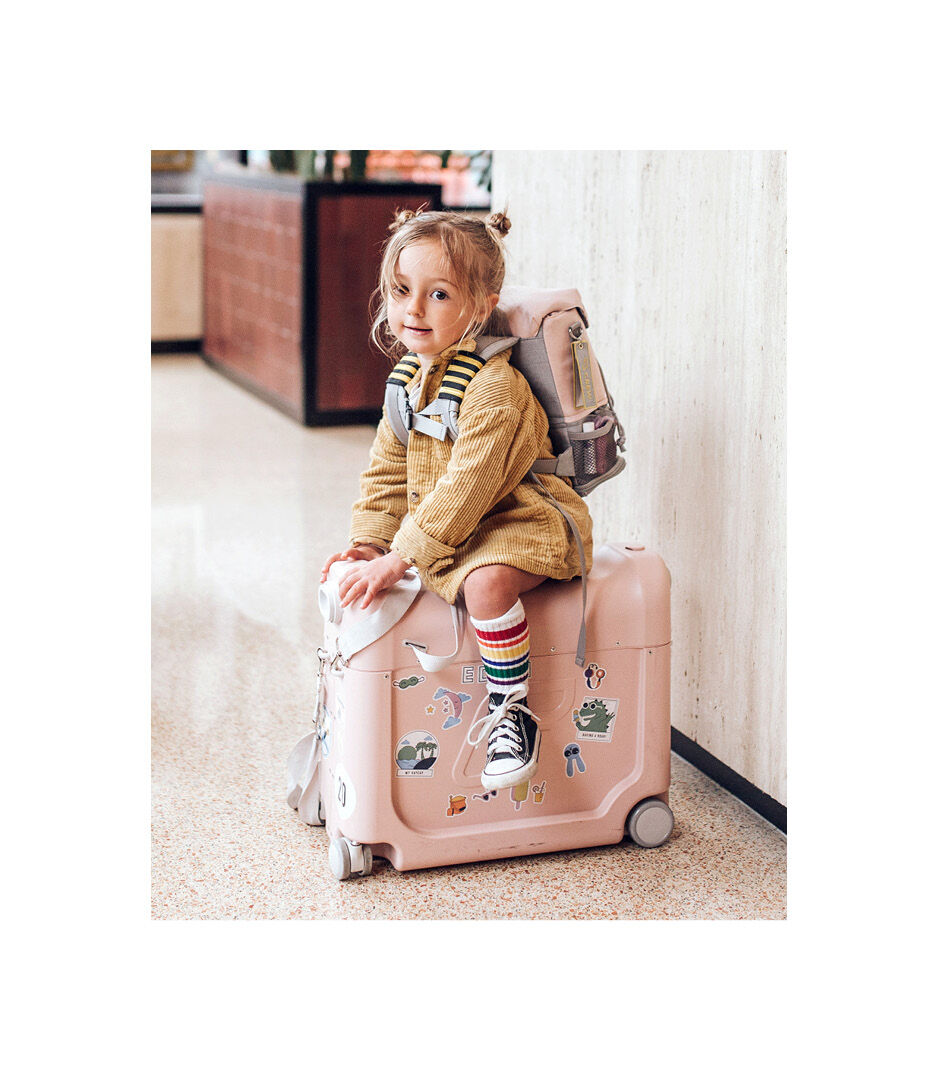 Комплект для путешествий BedBox™ + рюкзак пилота Crew BackPack™, Розовый/Розовый, mainview