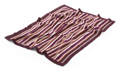 Stokke&reg; Stroller Blanket, Purple & Orange.