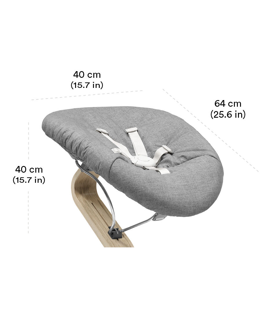Stokke® Nomi® Newborn Set Grey / Grey Pink view 1