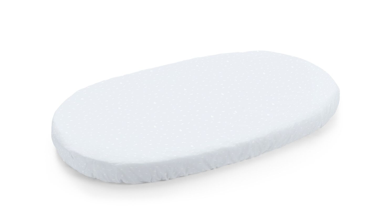 Stokke&reg; Sleepi&trade; Bed Fitted Sheet. Blue Sea.