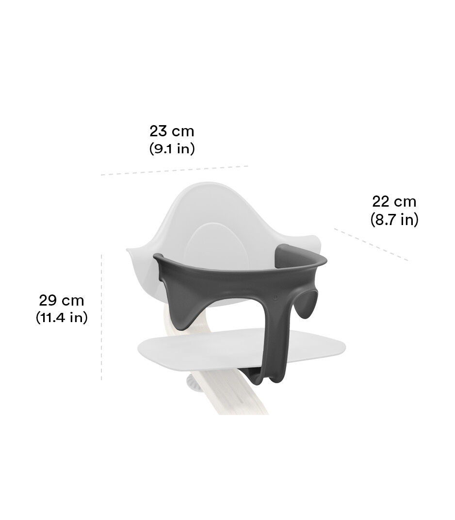 Stokke® Nomi® 成長椅嬰兒套件 黑色 view 1