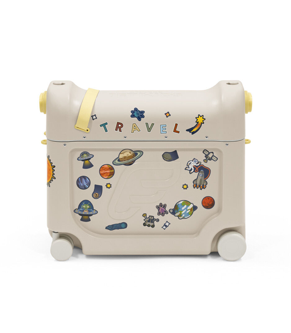 Stokke® JetKids™ BedBox™ V4. Monglow White with Sticker set "Star". galery image 3