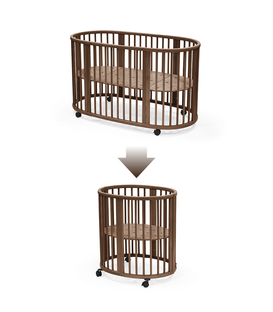 Kit de réduction de taille Stokke® Sleepi™ V3 Brun chaud, Brun chaud, mainview