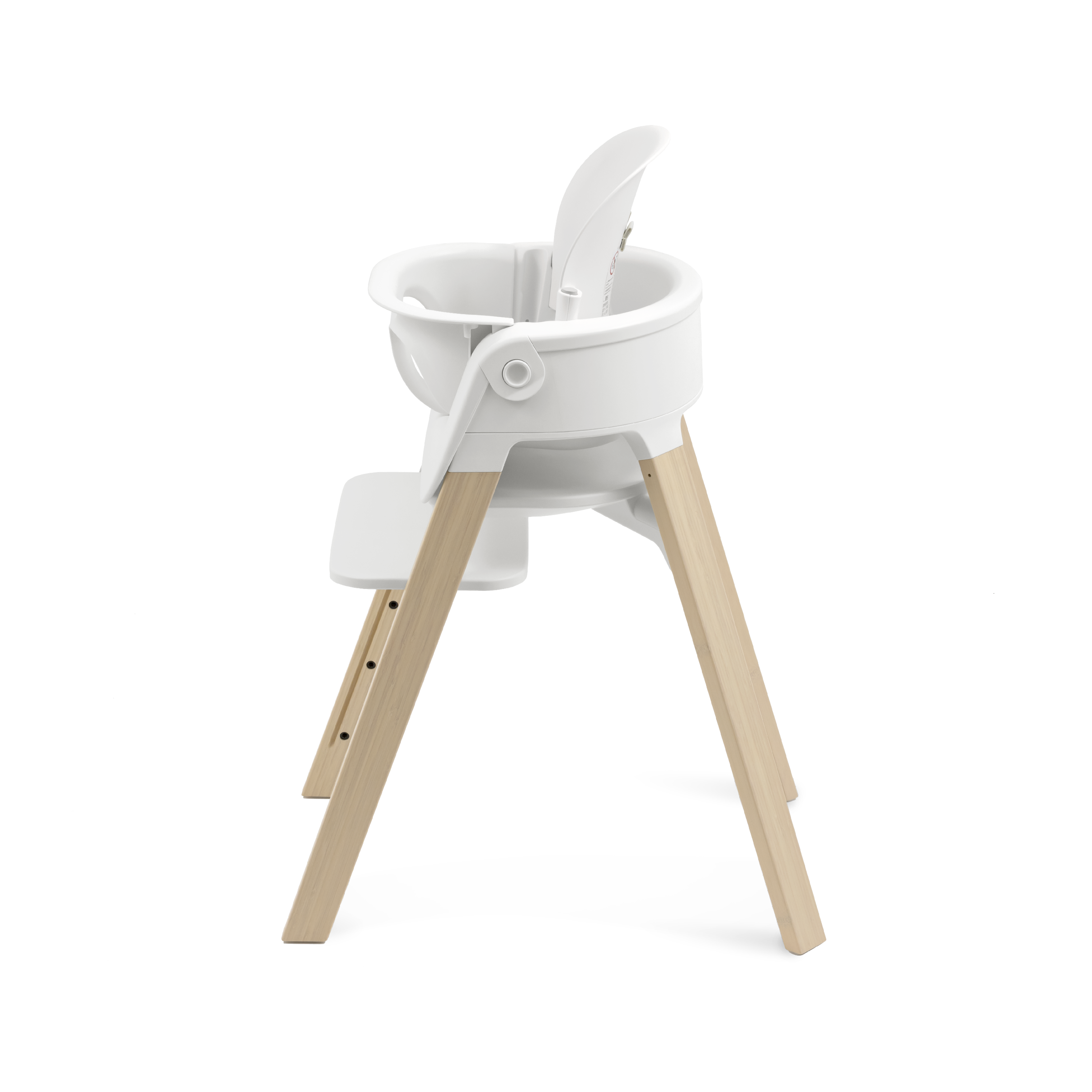 Steps™ High Chair, White/Natural, mainview galery image 15