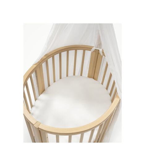 Stokke® Sleepi™ Mini Fitted Sheet White, White, mainview view 4