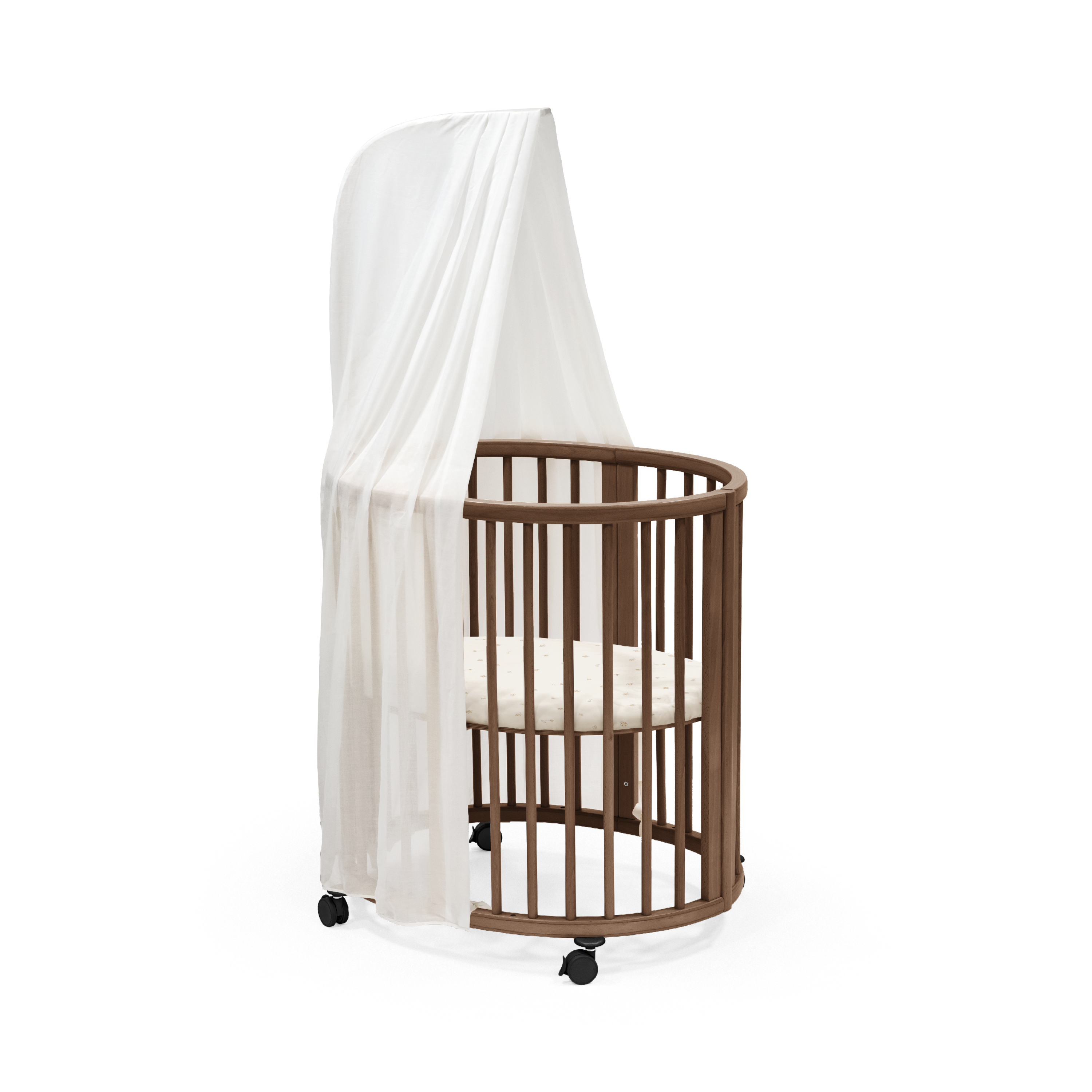 Stokke® Sleepi™ 成长型婴儿床遮光罩支架, 暖棕色, mainview 图库图像 1