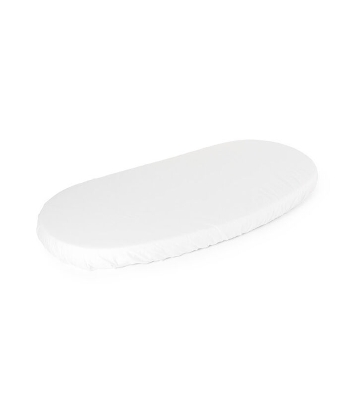 Stokke® Sleepi™ Junior hoeslaken White, Wit, mainview view 1